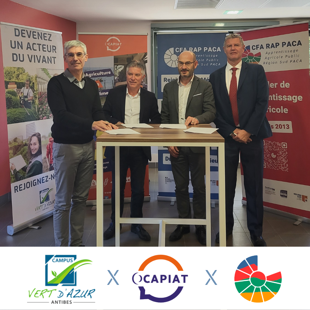 Signature convention de partenariat OCAPIAT - CFA RAP PACA