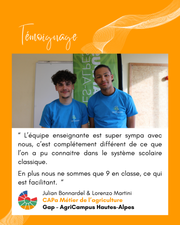 Témoignage CAPa MA - Gap